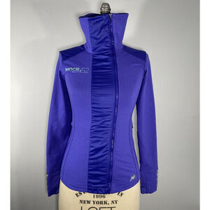 New Balance Head of Charles Ragatta Full Zip Mock Neck Jacket Women's XS Purple